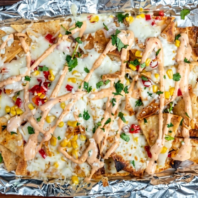 Mexican Street Taco Nachos.
