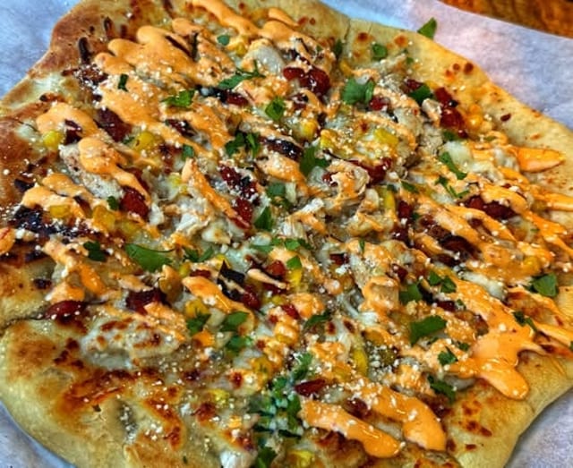 Mexican Street Taco Pizza.
