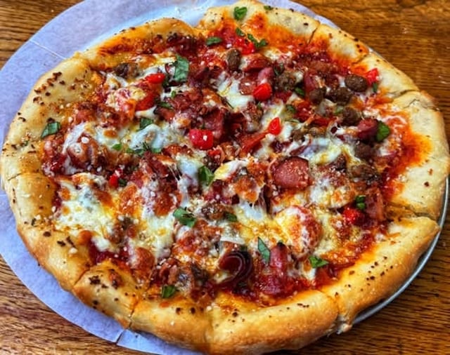Meatza Pizza.
